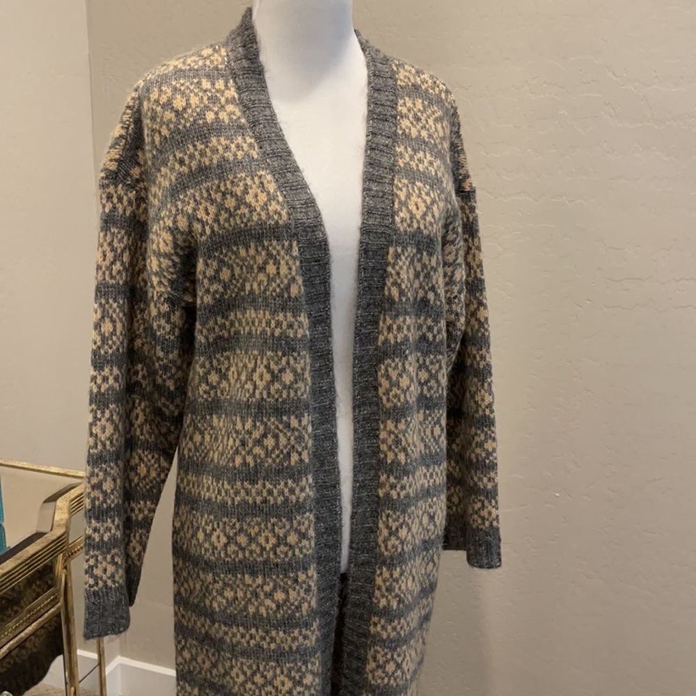 BB Dakota Fair Isle Sweater cardigan NWT - Picture 5 of 9